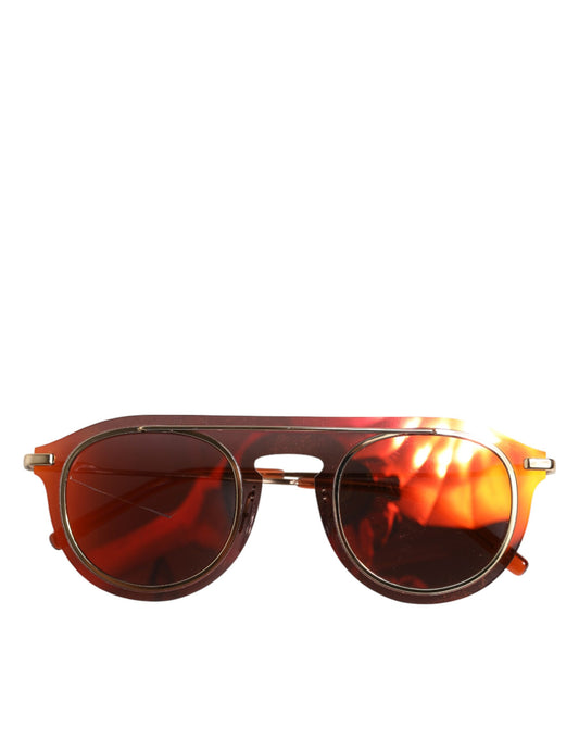 Dolce & Gabbana DG2169 – Modische Sonnenbrille mit rundem Rahmen und Metallrahmen