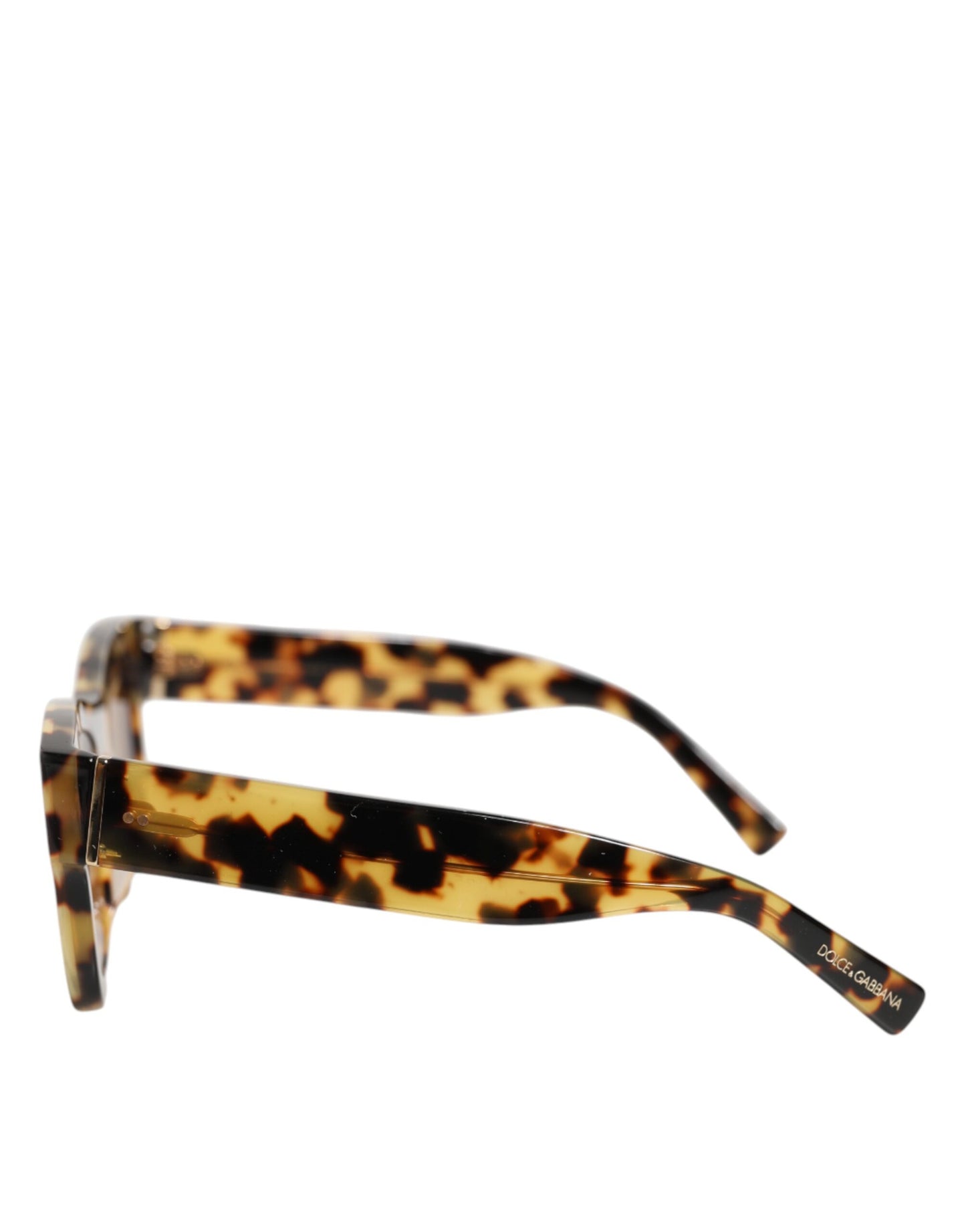 Dolce & Gabbana DG4379F Sonnenbrille aus Acetat mit Farbverlauf in Schildpattoptik in Weiß