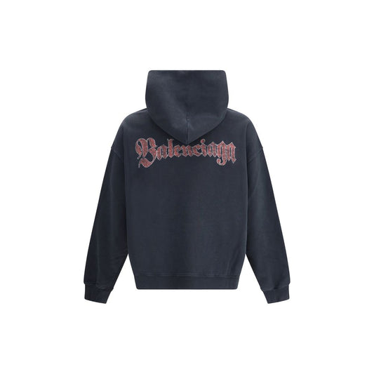 Balenciaga Schwarzes Baumwoll-Sweatshirt