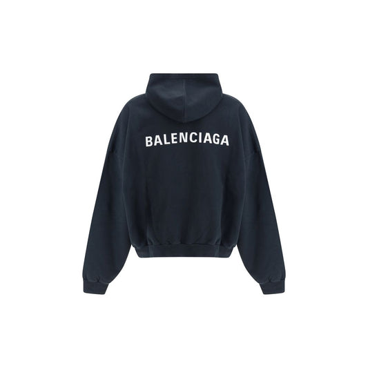 Balenciaga Schwarzes Baumwoll-Sweatshirt