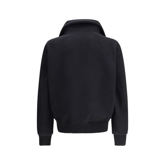 Rick Owens Blixa Dracucollar Wolljacke