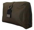 Dolce & Gabbana Grüne Nylon Logo Clutch Herren Tasche Crossbody Schulter