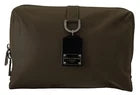 Dolce & Gabbana Grüne Nylon Logo Clutch Herren Tasche Crossbody Schulter