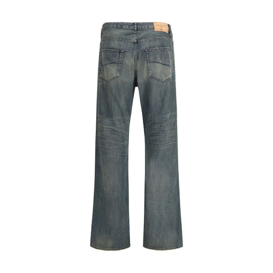 Balenciaga – Jeanshose aus Baumwolle mit entspannter Passform