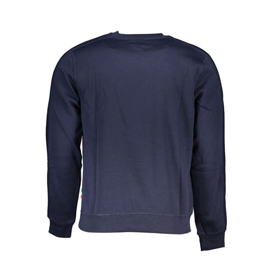 Gianmarco Venturi Blaues Baumwoll-Sweatshirt