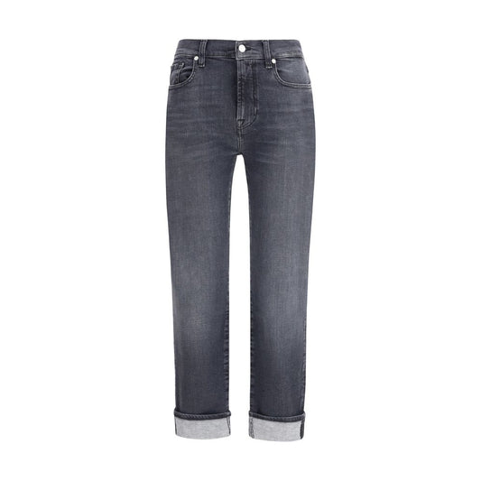 7FOR – Entspannte Skinny-Slim-Illusion-Jeans