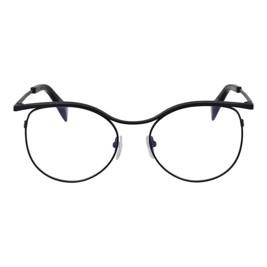Yohji Yamamoto Schwarze Damen-Brillenfassung