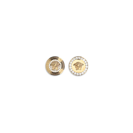 Versace Goldfarbene Metallohrringe