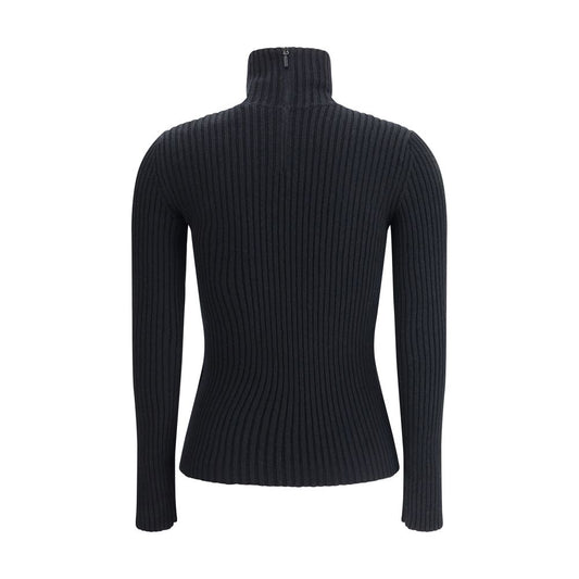 Max Mara Geripptes Langarm-T-Shirt