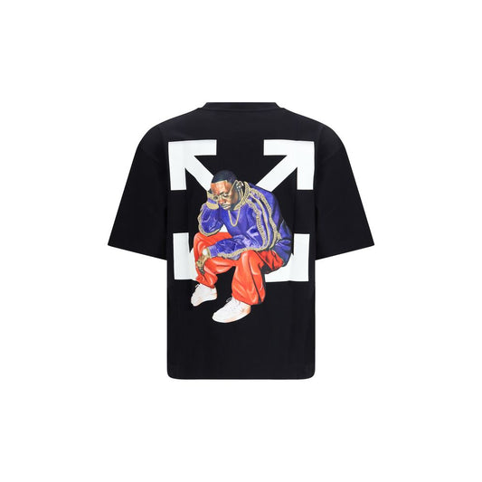Off-White – T-Shirt mit Thinkman Arrow Skate-Logo