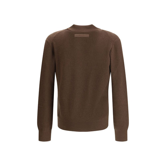 ZEGNA Brown Cashmere Shirt