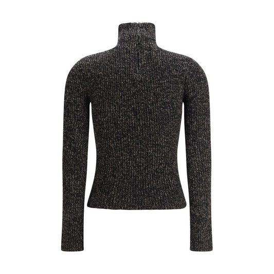 Max Mara Geripptes Langarm-T-Shirt
