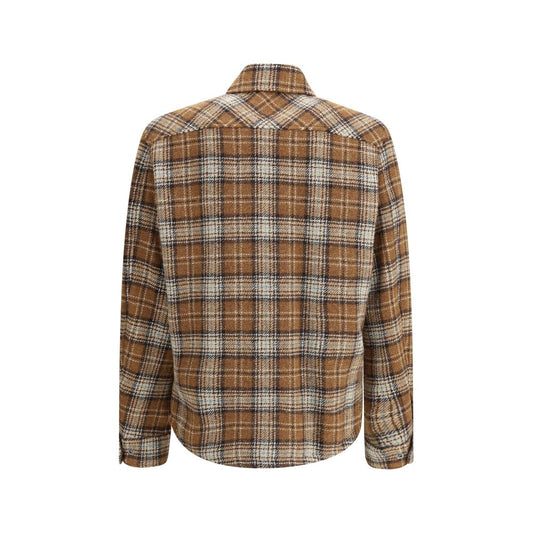 Moncler Kariertes Woll-Overshirt