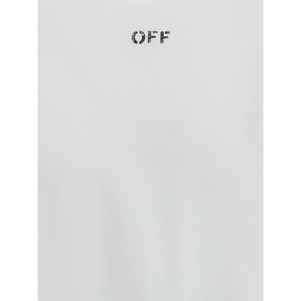 Off-White – T-Shirt mit Thinkman Arrow Skate-Logo