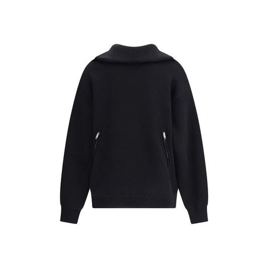 Balenciaga Schwarzes Baumwoll-Sweatshirt