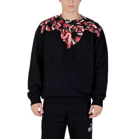 County of Milan Black Cotton Sweatshirt