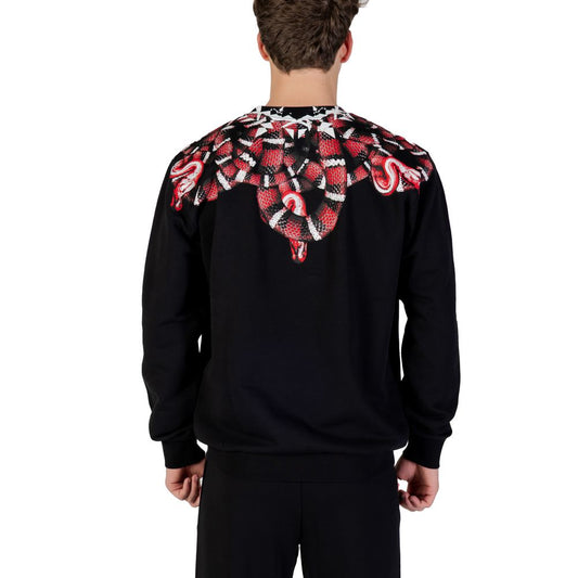 County of Milan Black Cotton Sweatshirt