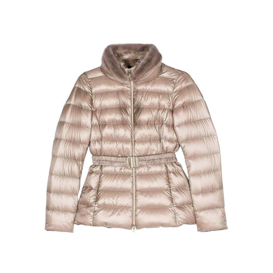 Herno Claudia Faux Fur-Trimmed Down Jacket
