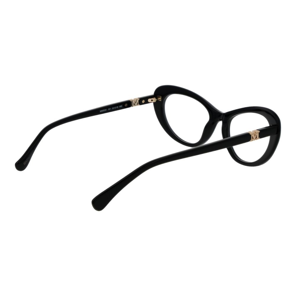 Max Mara Schwarze Kunststoffbrille (Gestell)