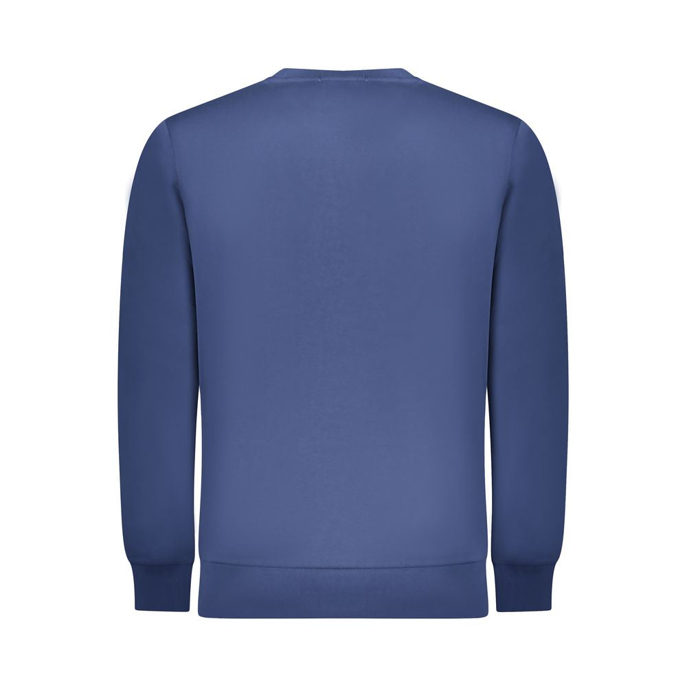 Rifle Blue Cotton Men Sweatshirt