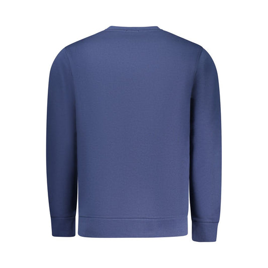 Gewehrblauer Baumwollpullover für Herren