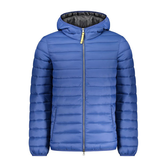 Blaue Herrenjacke aus Polyamid von Armata Di Mare