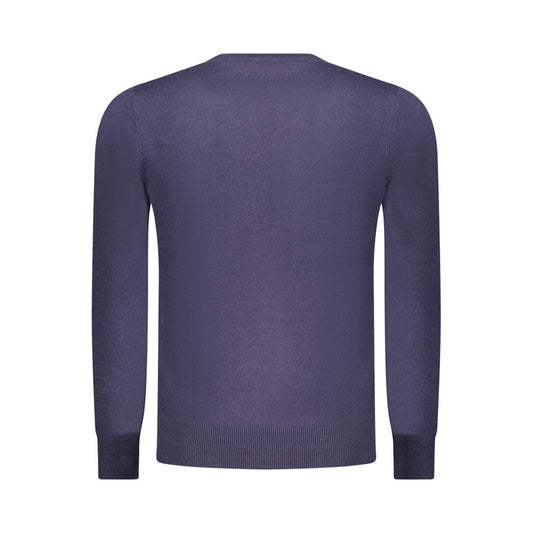 Rifle Blue Polyester Men's Sweater