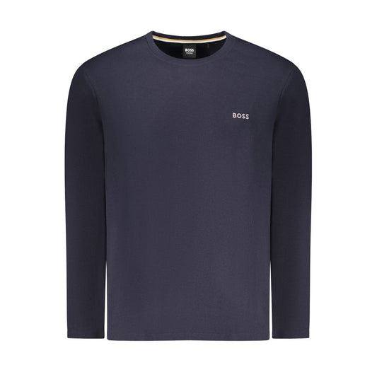 Hugo Boss Blauer Baumwollpullover für Herren