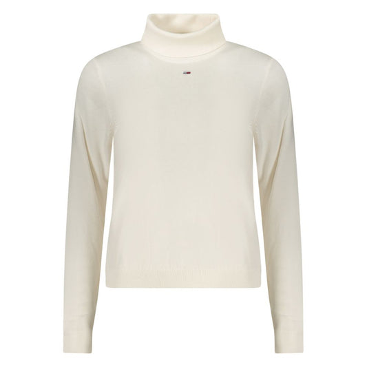 Tommy Hilfiger – Weißer Baumwollpullover für Damen