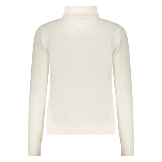 Tommy Hilfiger – Weißer Baumwollpullover für Damen
