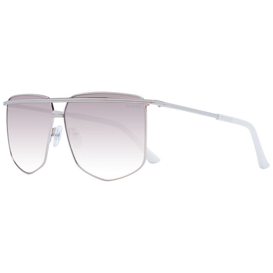 Guess Sonnenbrille mit silberfarbenem Metallgestell
