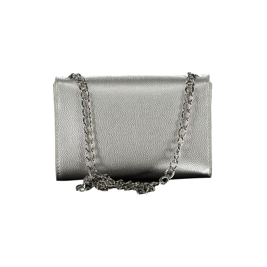 Mario Valentino Graue Polyethylen-Handtasche