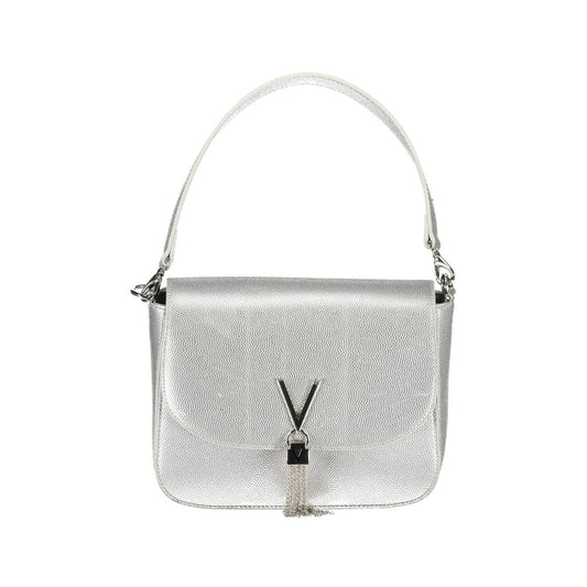 Mario Valentino Graue Polyethylen-Handtasche