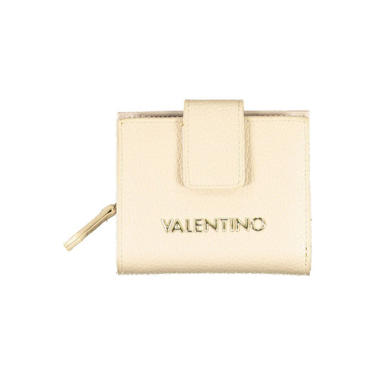 Mario Valentino Beige Polyethylen-Geldbörse