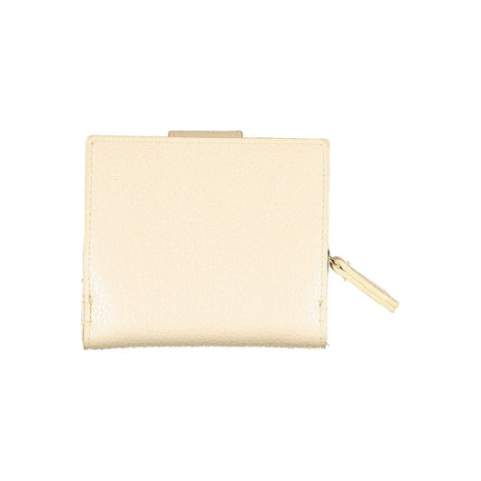 Mario Valentino Beige Polyethylen-Geldbörse