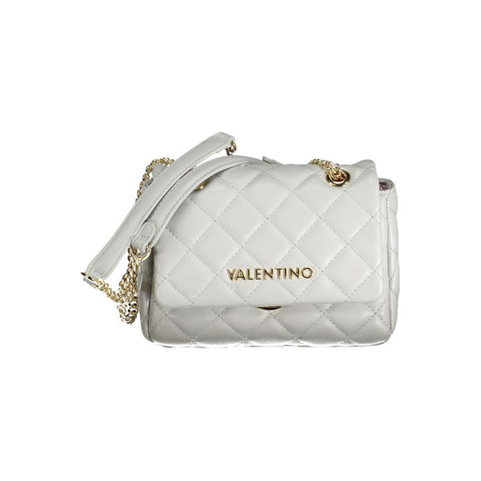 Mario Valentino Graue Polyethylen-Handtasche