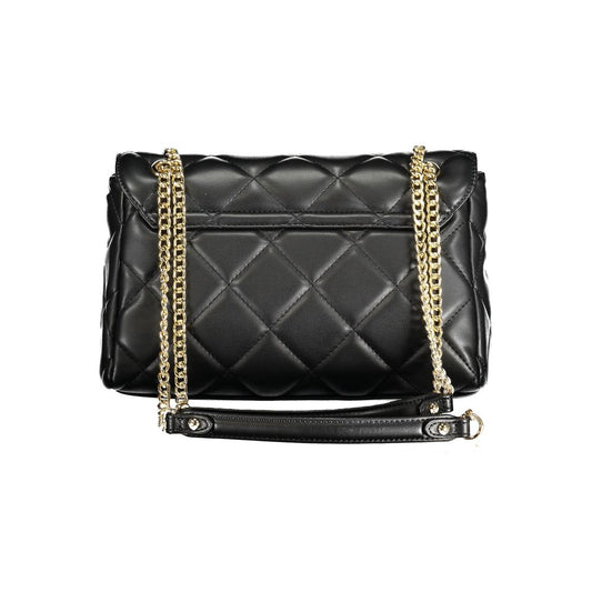 Mario Valentino Schwarze Polyethylen-Handtasche