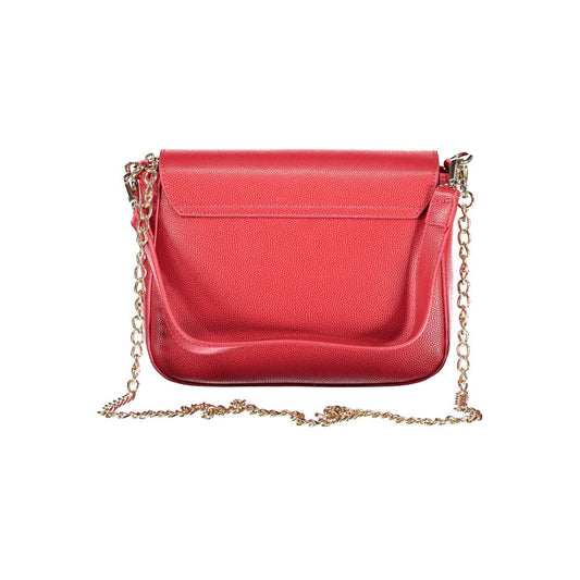 Mario Valentino Rote Polyethylen-Handtasche
