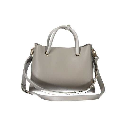 Mario Valentino Graue Polyethylen-Damenhandtasche