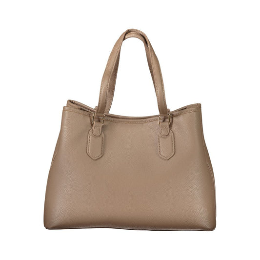 Mario Valentino Braune Polyethylen-Damenhandtasche