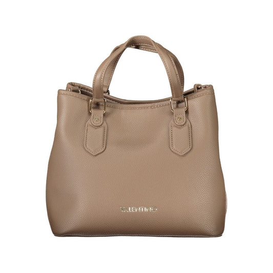 Mario Valentino Braune Polyethylen-Damenhandtasche