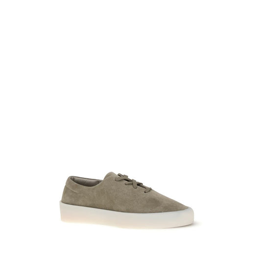 Fear Of God Beige Leder Sneaker mit niedrigem Schaft