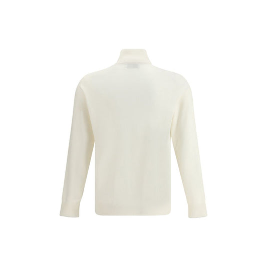 Brunello Cucinelli Kaschmircardigan in Weiß