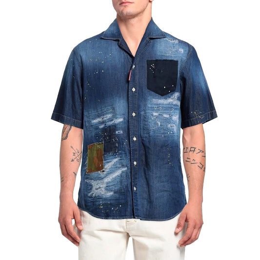 Dsquared² Jeanshemd in Blau