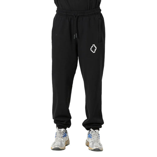Marcelo Burlon Black Cotton Joggers (Workout Pants)