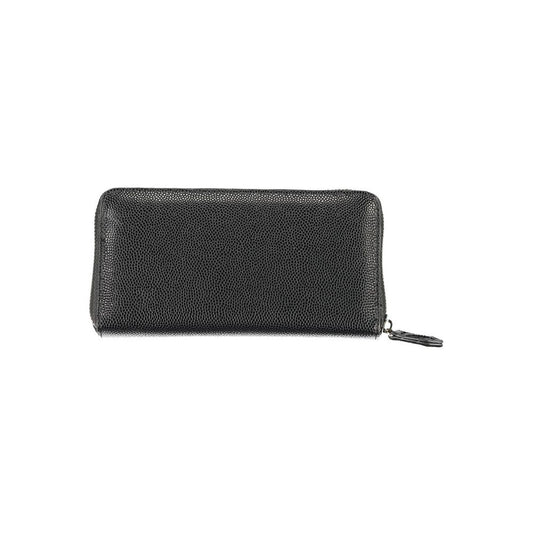 Mario Valentino Schwarze Polyethylen-Geldbörse