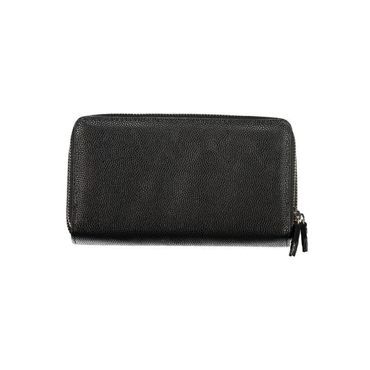 Mario Valentino Schwarze Polyethylen-Geldbörse