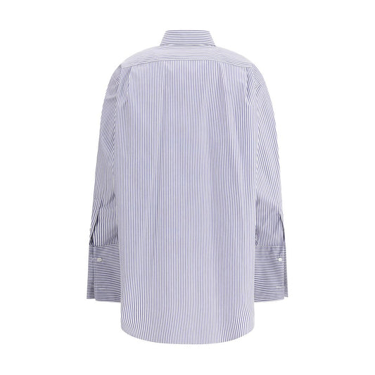 The Row Blue Cotton Dress Shirt