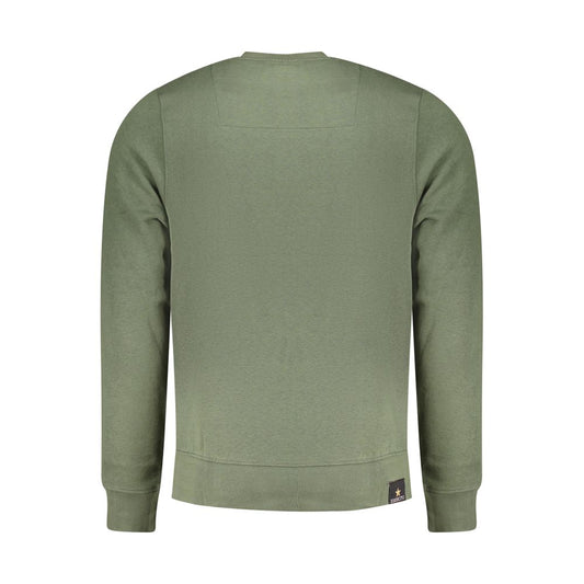 Accademia Militare Verde Cotton Men Sweatshirt