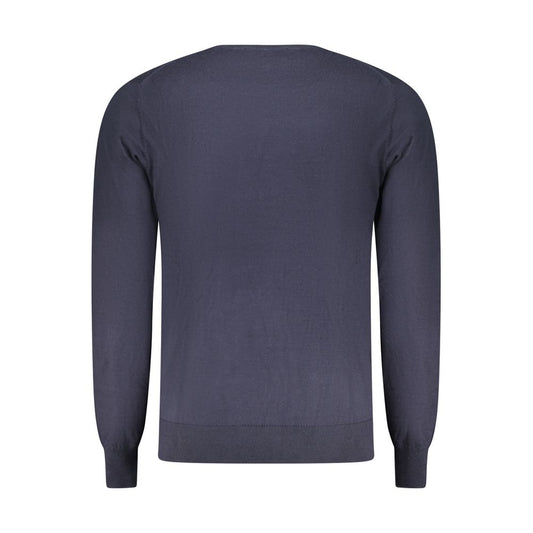 Accademia Militare Blue Cotton Men's Sweater